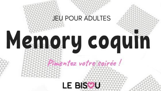 MEMORY COQUIN JEU