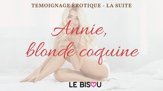 annie blonde coquine