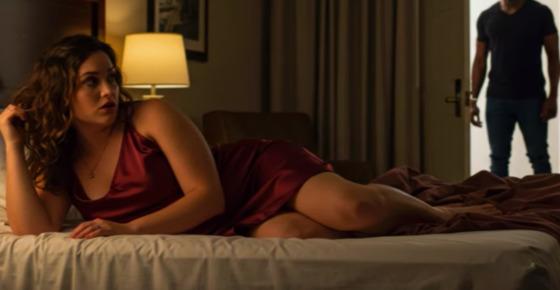 J’ai laissé la porte entrouverte…et il était là.