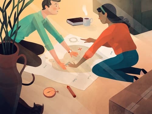 carte au trésor du point G