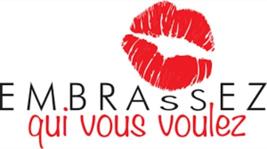 logo embrassez qui vous voulez