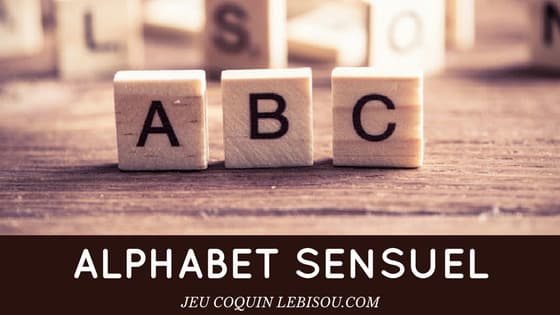 alphabet sensuel