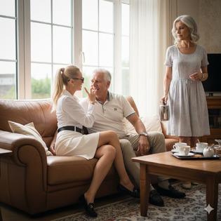 café cyprine chez Françoise et Charles